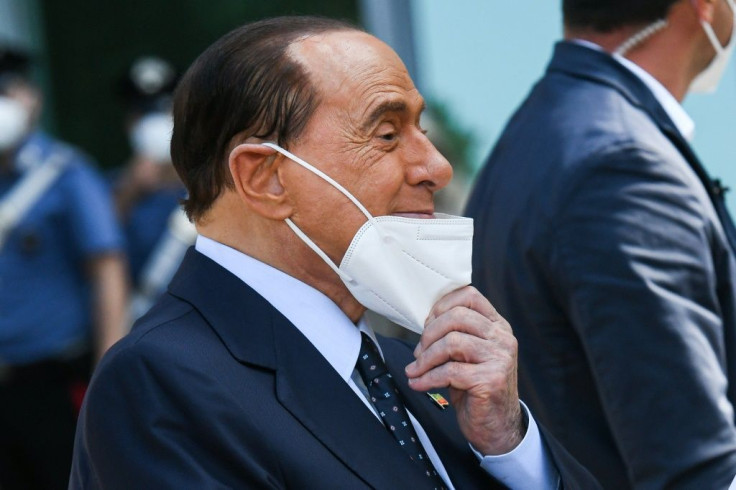 Former Italian prime minister Silvio Berlusconi had contracted Covid-19 in September