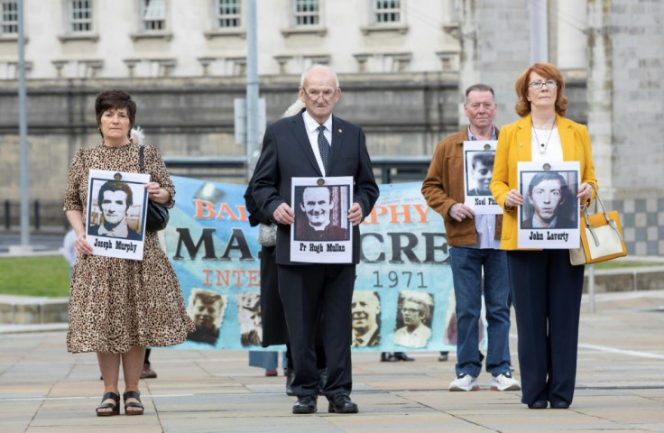 The 10 people were killed at the height of "The Troubles", a sectarian conflict over British rule in Northern Ireland which raged over three decades until 1998