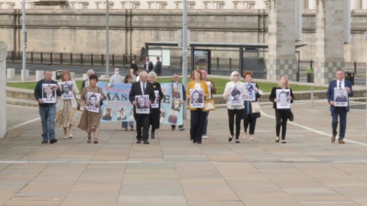 Relatives of 10 people killed in 1971 'Ballymurphy massacre' arrive for inquest verdict