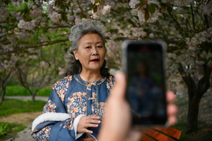 The "Fashion Grandmas" mix elegance with epithets of wisdom from a generation who are now increasingly integral to both the economy and online culture of China