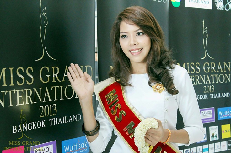 Htar Htet Htet represented Myanmar in the first Miss Grand International beauty pageant in Thailand in 2013