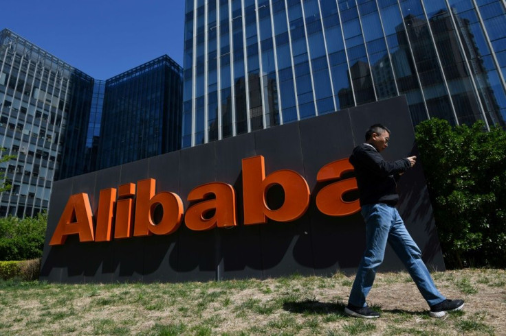 Alibaba said it would have posted a hefty profit if not for the fine