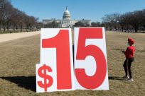 Efforst to raise the US minimum wage to $15 an hour have not advanced in Congress, but more companies are still lifting wages to that range