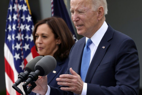 "I think it's a great milestone, a great day," said US President Joe Biden of America's decision to lift indoor masking guidelines