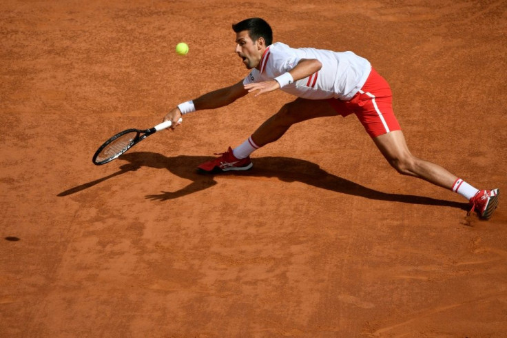 Serbia's Novak Djokovic reached a 16th quarter-final in Rome.