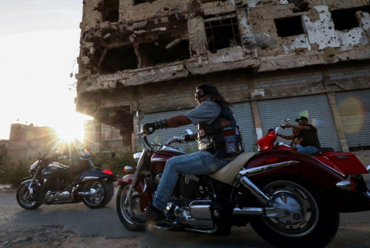 For members of the 120-strong Benghazi Motorcycles Club, biking is not only a passion, it's a way of portraying the city in a different light