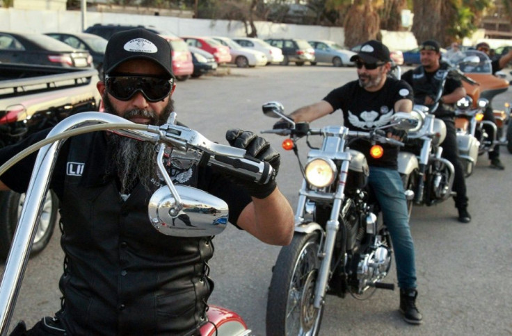 The bikers of Benghazi say their image has changed, with families and children wanting to have their pictures taken with them