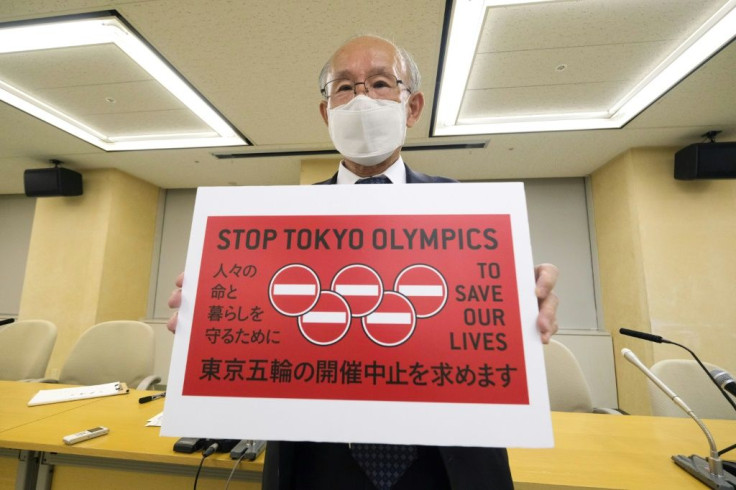 More than 351,000 people have signed a petition calling for the Tokyo Games to be cancelled