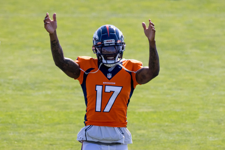 Wide receiver DaeSean Hamilton #17 of the Denver Broncos