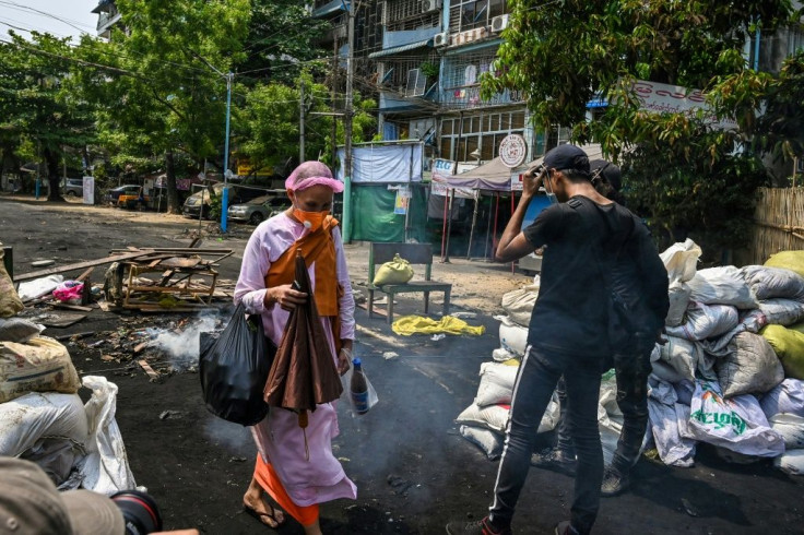 "Food supply to the impoverished population in Yangon region is rapidly deteriorating amid this situation," the Japanese Foreign Ministry said