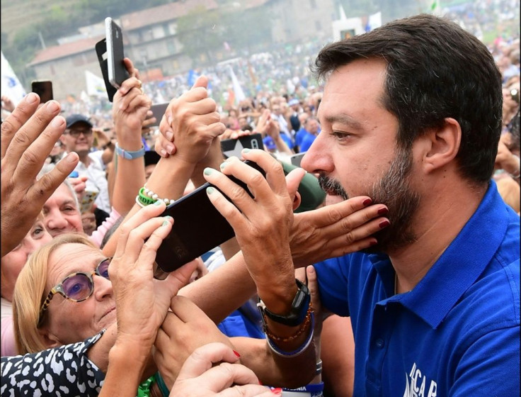 Salvini was known for his "Italians first" policy