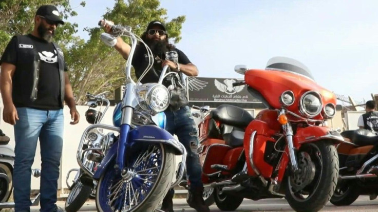 Bikers of Libya's Mediterranean city of Benghazi, the cradle of its 2011 revolution and a one-time Islamist bastion, rev up their motors to show another side to their war-scarred country