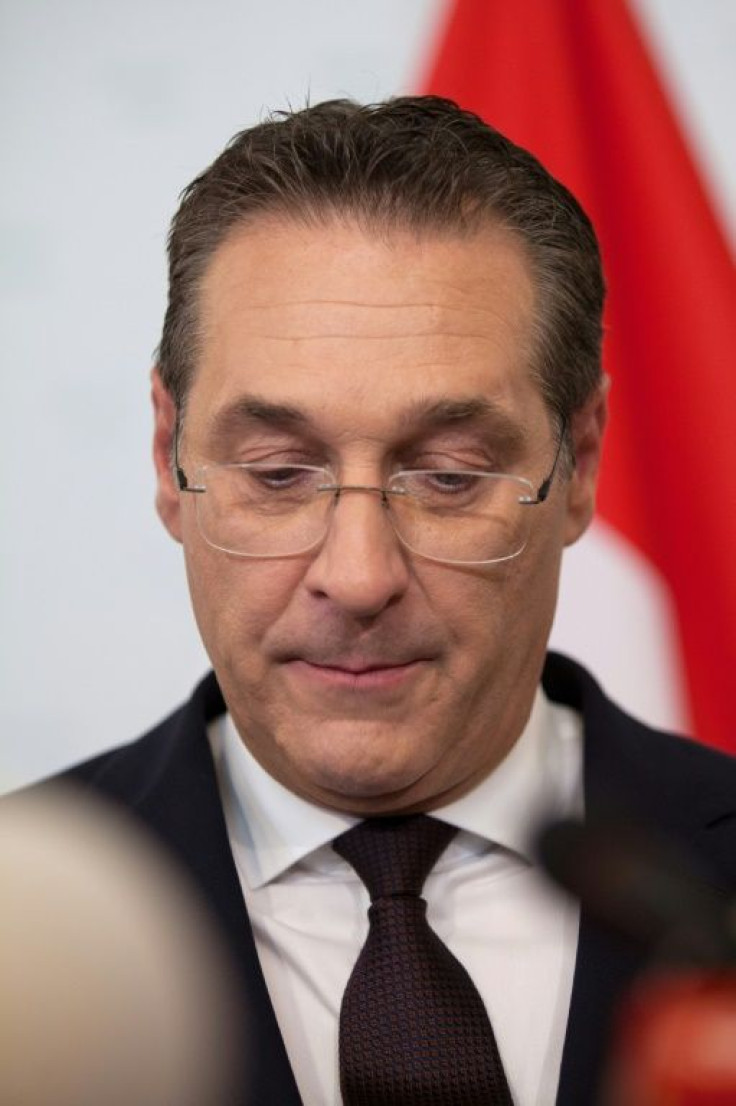 Christian Strache resigns as vice chancellor in 2019 over 'Ibizagate'