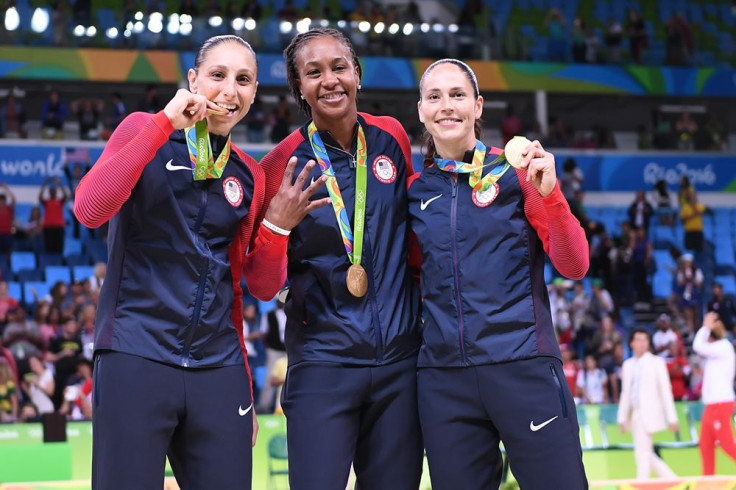 Tamika Catchings, Sue Bird, Diana Taurasi