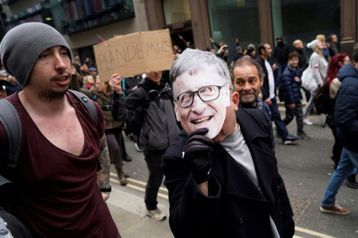 Microsoft co-founder Bill Gates has become a focus for online conspiracy theorists