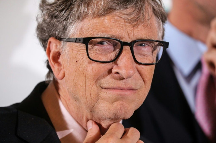 Bill Gates is seen at a conference of Global Fund to Fight AIDS, Tuberculosis and Malaria, at Lyon's city hall, central eastern France in 2019