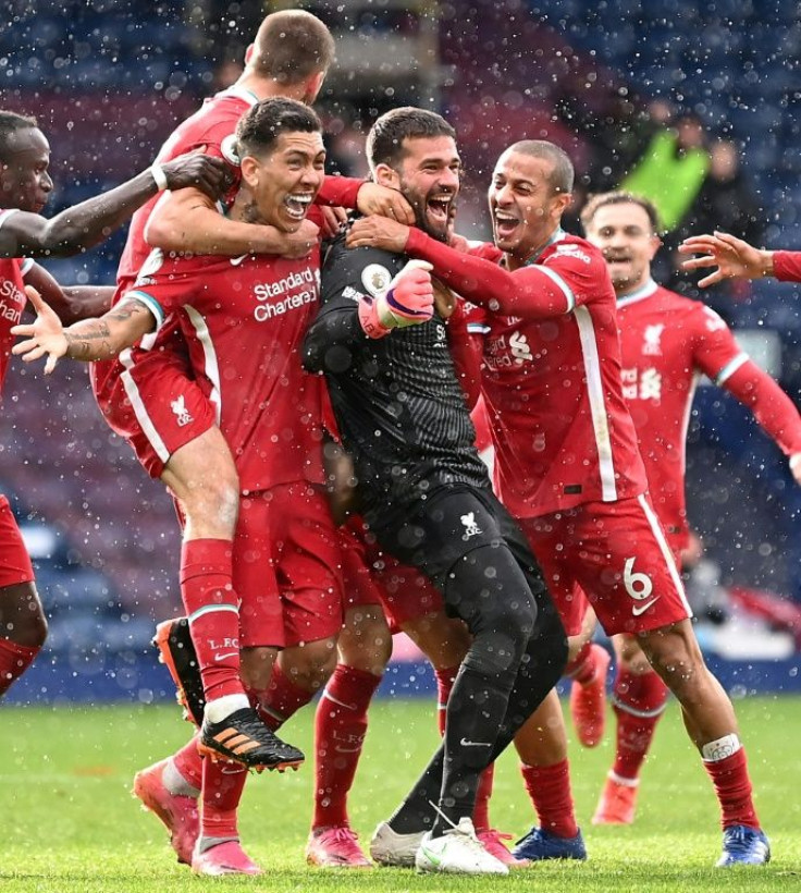 Liverpool goalkeeper Alisson Becker kept the Reds' top-four fate in their own hands