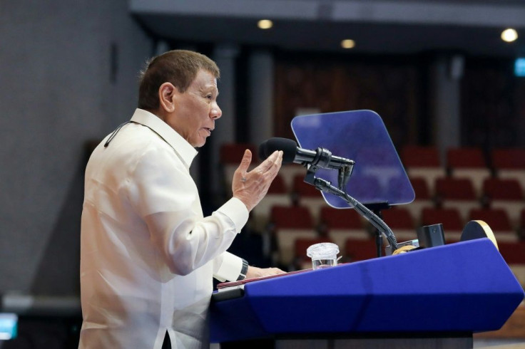 Philippine President Rodrigo Duterte has banned his cabinet from speaking out in public on the South China Sea dispute