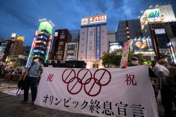 More than 80 percent of people in Japan say they want the Tokyo Games to be cancelled or postponed again