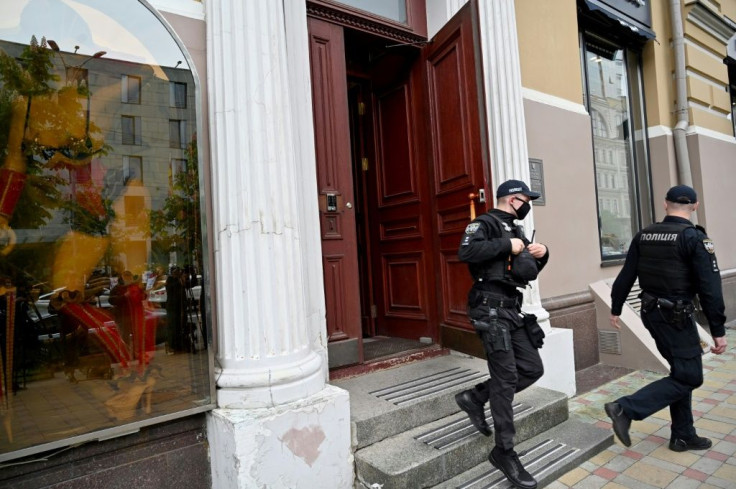 The SBU security service said the raid on the building had nothing to do with Klitschko