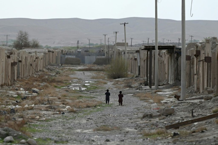 No more than thirty families remain in Tange, and only a handful of stores are operating