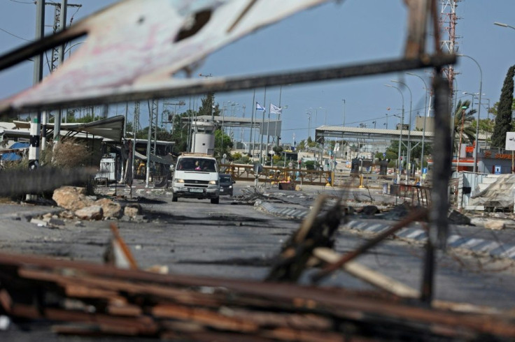 The Jalamah crossing point with Israel, north of Jenin refugee camp