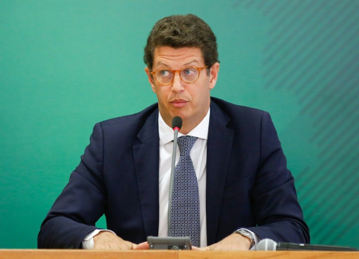 Environment Minister Ricardo Salles is acused of systematically dismantling environmental protection programs in Brazil, where Amazon rainforest destruction has surged under President Jair Bolsonaro