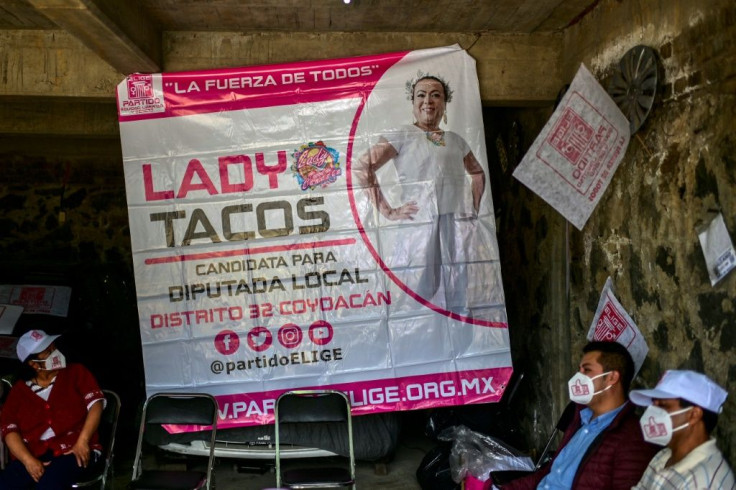 Lady Tacos de Canasta wants to improve health services for the LGBT community and ensure protection for street vendors