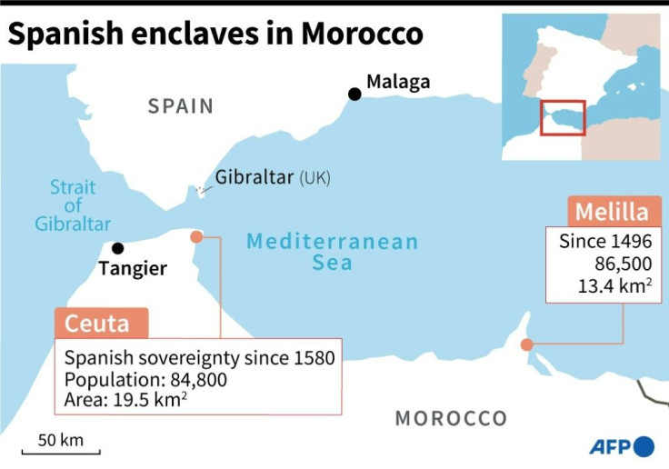 Ceuta, along with Spain's other north African enclave, have the European Union's only land border with Africa
