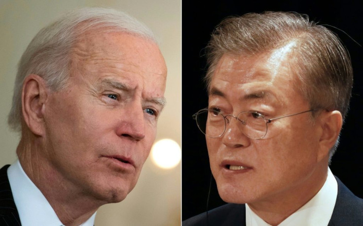 US President Joe Biden and South Korea's President Moon Jae-in are meeting at the White House