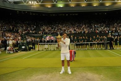 King of Wimbledon: Roger Federer in 2012