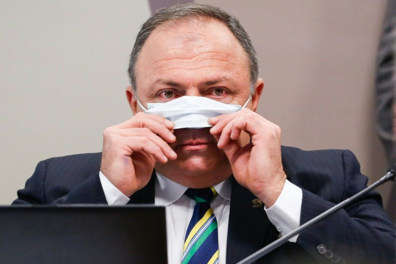 The commission has also spawned memes on social media, such as a picture of former health minister Eduardo Pazuello miswearing his face mask in a bunched-up band above his mouth, instantly dubbed the "mask floss" look on Twitter