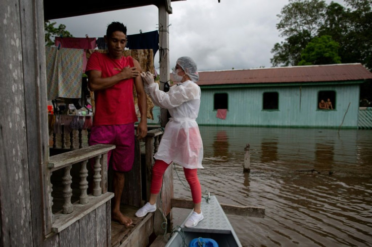 Brazil's death toll is the highest in Latin America, with nearly 450,000 people dead