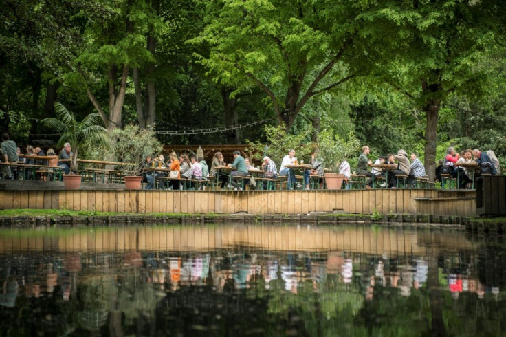 Beer gardens reopened in parts of Germany, including Berlin