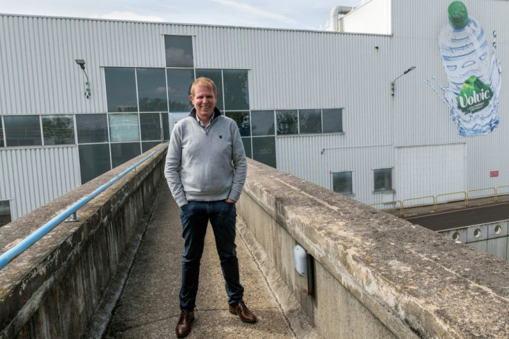 Jerome Gros, director of the Volvic bottling site