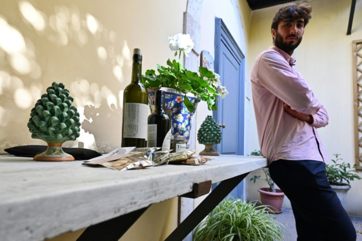 The pandemic has been a change for people like Corrado Paterno Castello, 29, to return to their roots in southern Italy.