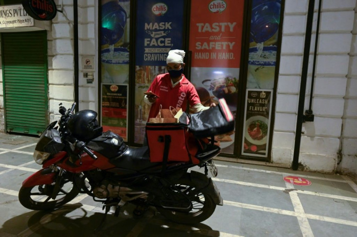 Food delivery firms have seen growing demand for their services during the pandemic