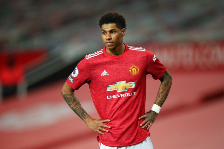 Marcus Rashford of Manchester United during the Premier League match between Manchester United and Newcastle United