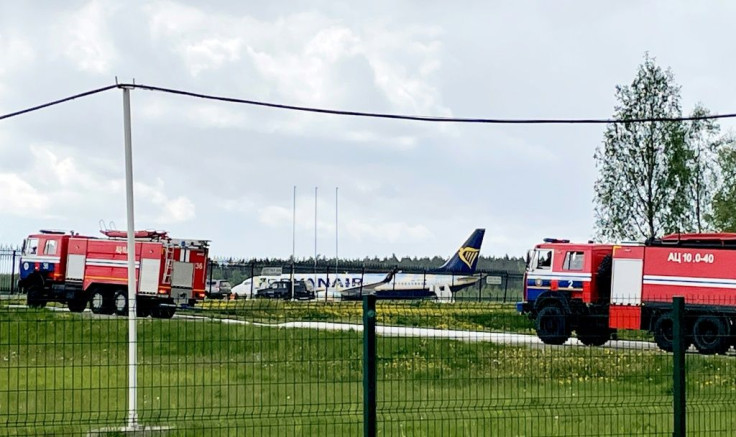 Protasevich was on Sunday aboard a Ryanair flight to the Lithuanian capital Vilnius, which reportedly made an emergency landing in Minsk following a bomb scare,