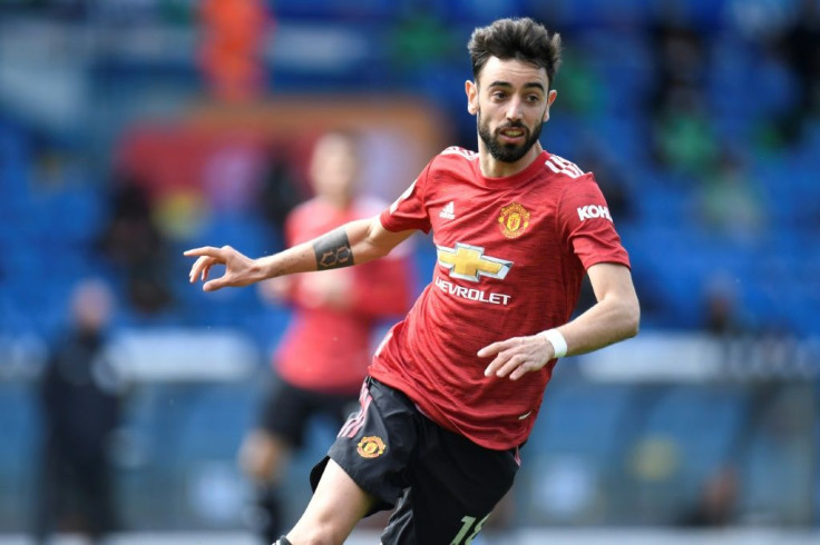 Manchester United midfielder Bruno Fernandes