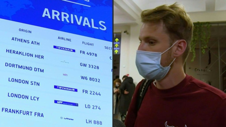 Passengers who were aboard a Ryanair flight carrying a wanted Belarusian opposition activist to Lithuania describe what happened during the flight, after it was forced by Belarus to land in Minsk. The plane was diverted from its Athens-to-Vilnius route, o