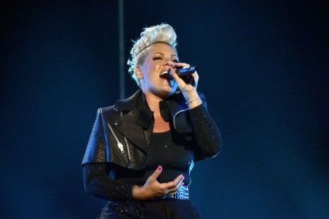 Singer Pink performs onstage for the 2021 Billboard Music Awards