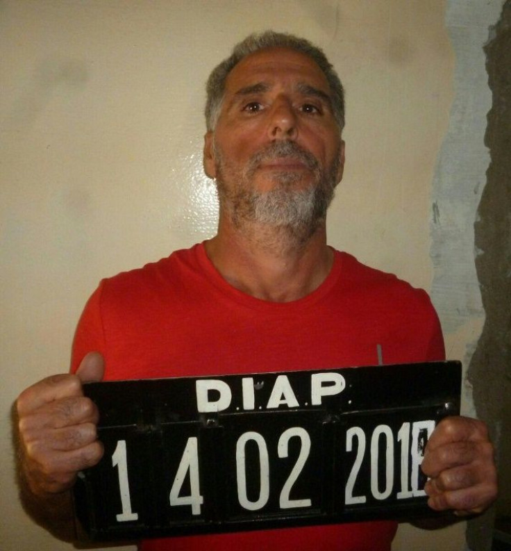 A handout photo taken in 2017 released by the Uruguayan Interior Ministry in 2019, showing Rocco Morabito