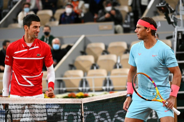Not you again: Nadal and Djokovic in  the 2020 Roland Garros final won by the Spaniard in straight sets