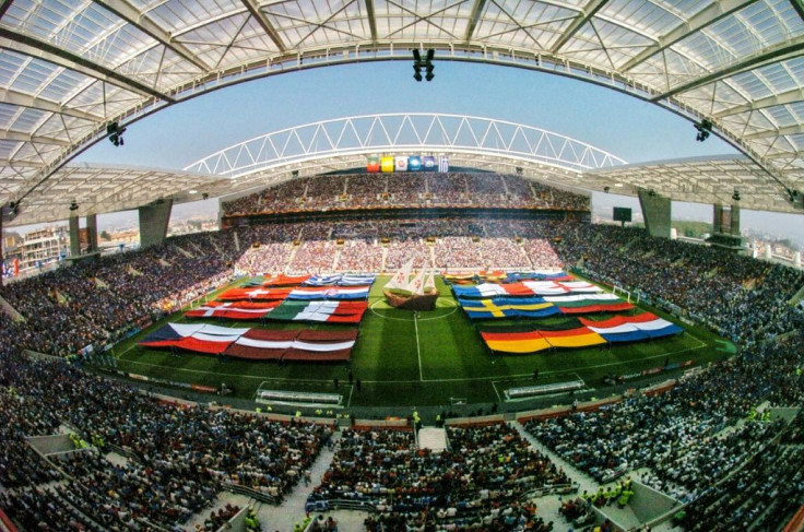 (FILES) Porto's Estadio do Dragao when it hosted the opening ceremony of Euro 2004
