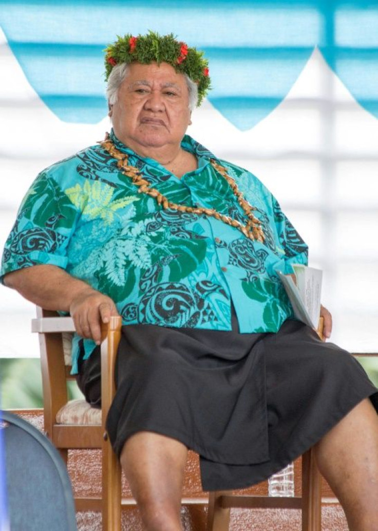 When protests erupted against his rule, Malielegaoi told critics 'I am appointed by God'
