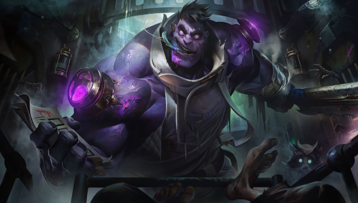 The updated splash art for Dr. Mundo in League of Legends