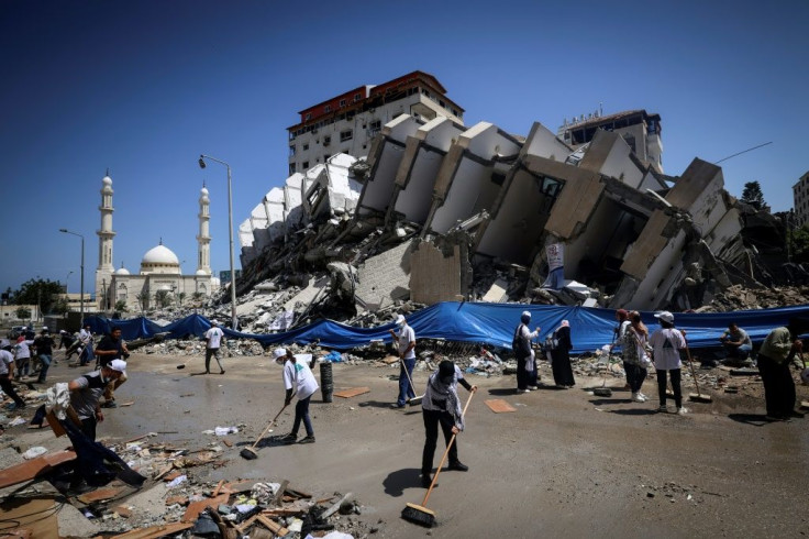 US top diplomat Antony Blinken vowed support to help rebuild the battered Gaza Strip and shore up a truce between Hamas and Israel, but insisted the territory's Islamist militant rulers would not benefit from any aid