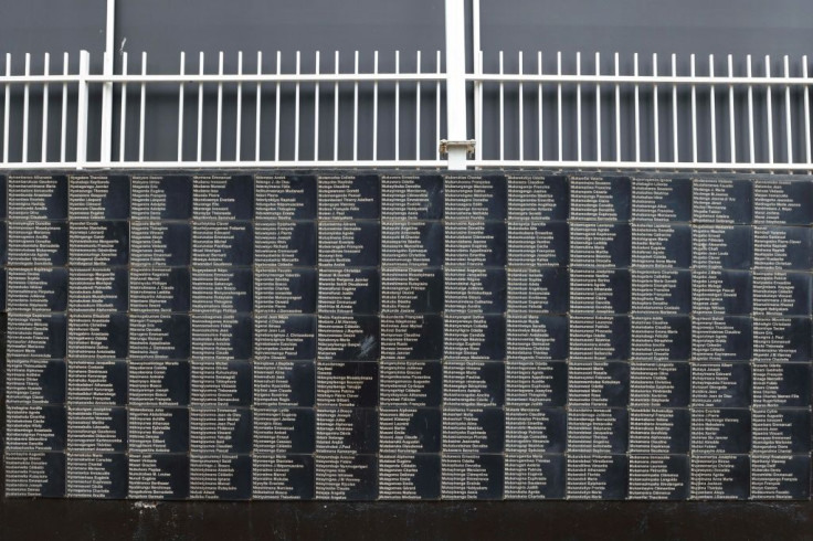 The key moment of the visit will be a speech by Macron early Thursday at the Kigali Genocide Memorial, where some 250,000 victims are buried