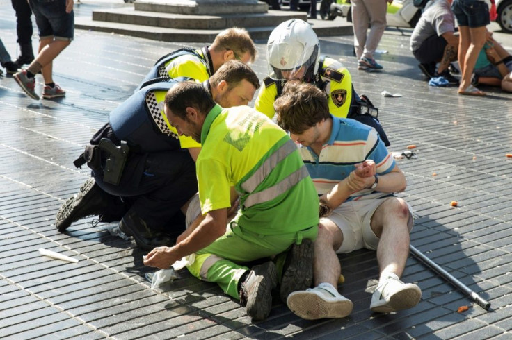 The carnage which began when one of the jihadists ran down pedestrians on Barcelona's Las Ramblas, killing 14